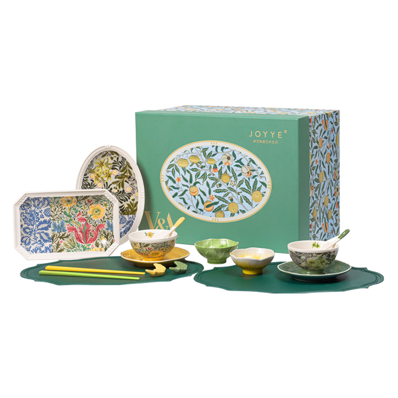 Набор посуды Joyye x V&A "William Morris" - Boxette Shop